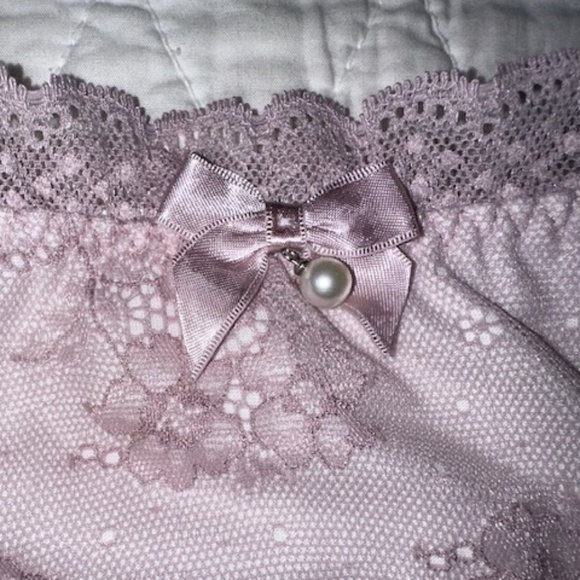 Black All lace Menstrual Panties. High waist Lolita Kawaii Period Panties - Picture 10 of 12